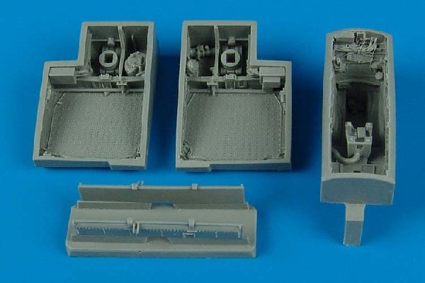 Baies de train d'atterrissage Aires 4376 J35 Draken 1/48 Hasegawa