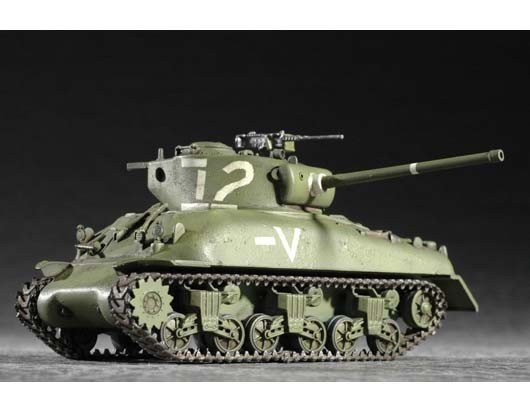 Trumpeter 07222 M4A1(76)W TANK 1/72 – zdjęcie 8