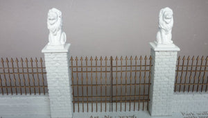 RT-Diorama 35276 Park wall with Fence 1/35 – zdjęcie 3