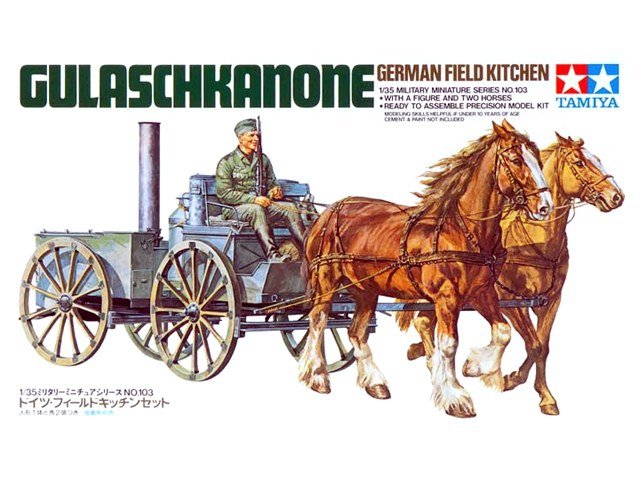 Tamiya 35103 Cuisine de campagne allemande (1/35)