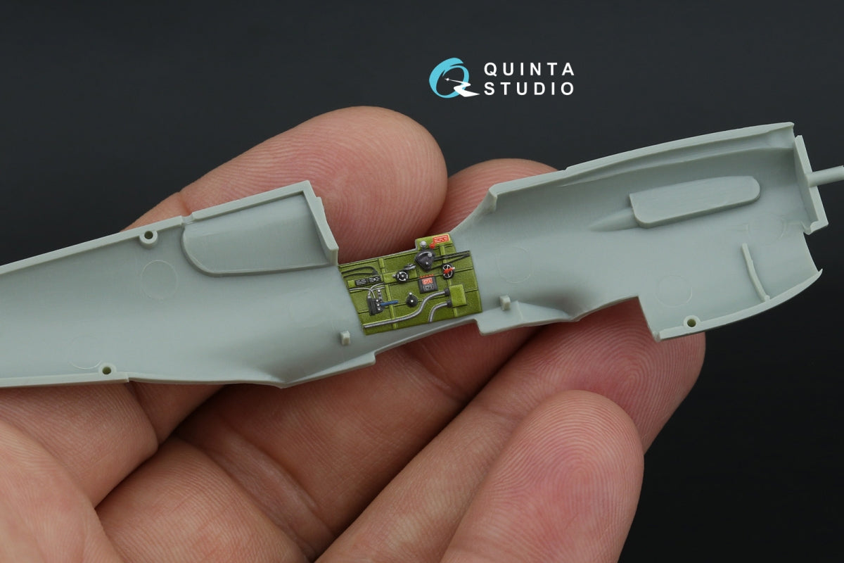 Quinta Studio QD+72054 P-40E Warhawk 3D-Printed &amp;amp; coloured Interior on decal paper (Academy/Modelist) (with 3D-printed resin parts) 1/72 – zdjęcie 9