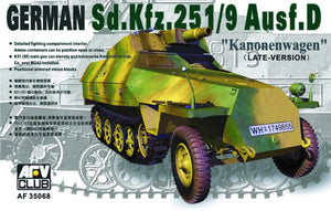 AFV Club 35068 Sd.Kfz. 251/9 ausf.D Late 1/35