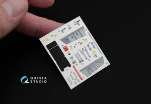 Quinta Studio QD48035 F-16С 3D-Printed &amp;amp; coloured Interior on decal paper (for Hasegawa kit) 1/48 – zdjęcie 6