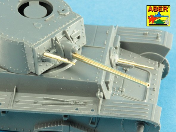Aber 48L-31 German 3,7 cm KwK A 7 L/42 tank gun barrel for Pz.Kpfw. 38(t) 1/48 – zdjęcie 3