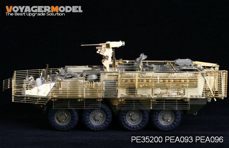 Voyager Model PE35200 Stryker M1126 w/Slat Armor (For AFV35126) include Slat Armor, Space Armor, Suspension cover 1/35 – zdjęcie 2