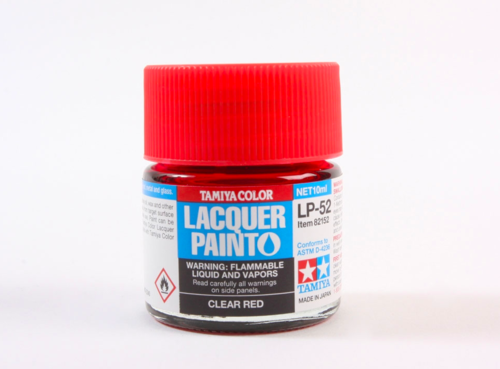 Tamiya 82152 LP-52 Clear Red 10ml – zdjęcie 3
