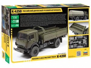 Zvezda 3692 KAMAZ K-4350 military truck 1/35 – image 2