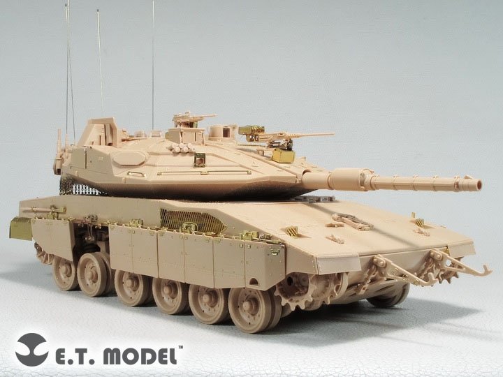 E.T. Model E35-286 Israeli Merkava Mk.4M w/Trophy Active Protection System Side Skirts For Meng Kit 1/35 – zdjęcie 2