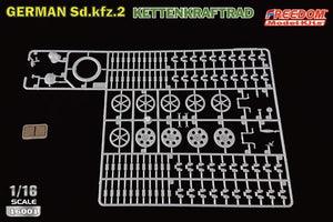 Freedom 16001 Sd.Kfz. 2 Kettenkraftrad Typ HK 101 1/16 – zdjęcie 10