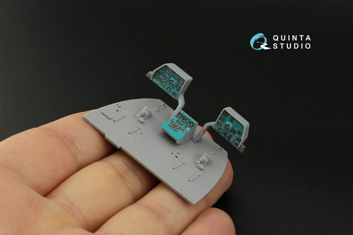 Quinta Studio QDS-48339 Mi-8MT 3D-Printed &amp;amp; coloured Interior on decal paper (Zvezda) (Small version) 1/48 – zdjęcie 6