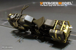 Voyager Model PE351020 WWII British BSA M20 Military Motorcycle upgrade set For TAMIYA 35316 1/35 – image 7