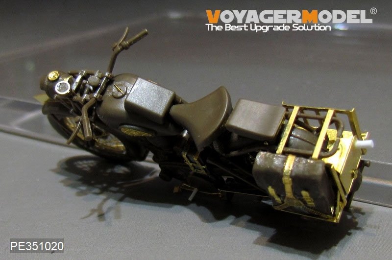 Voyager Model PE351020 WWII British BSA M20 Military Motorcycle upgrade set For TAMIYA 35316 1/35 – image 7