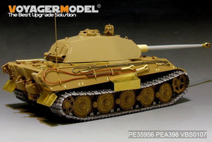 Voyager Model PE35956 WWII German King Tiger (Porsche Turret) For MENG TS-037 1/35 – imagen 4