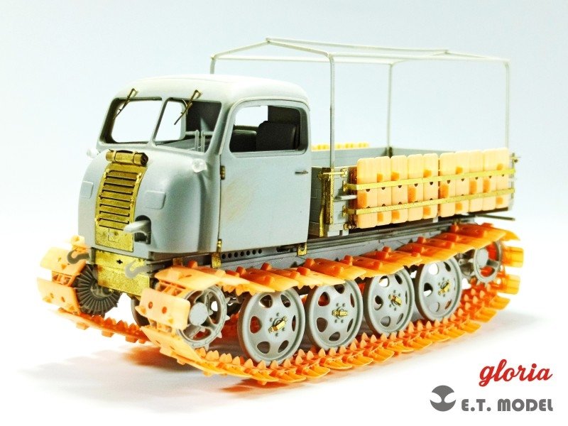 E.T. Model P35-030 Raupenschlepper Ost Kgs 66/340/120 w/Snow Shoes Workable Track ( 3D Printed ) 1/35 – zdjęcie 7