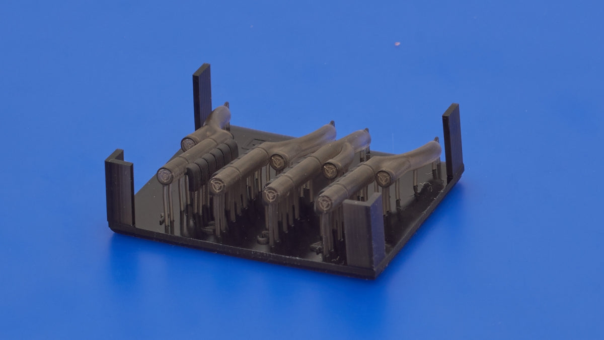 Omask 107212 Bf 110 F/G exhaust (Eduard) 3D print 1/72 – zdjęcie 3