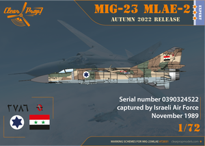 Clear Prop! CP72031 MiG-23MLAE-2 Flogger-G EXPERT KIT 1/72 – image 7