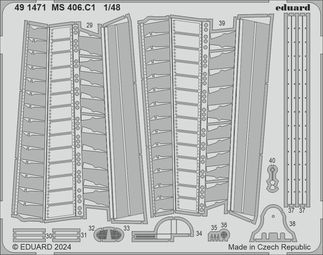 Eduard 491471 MS 406. C1 DORA WINGS 1/48 – zdjęcie 2
