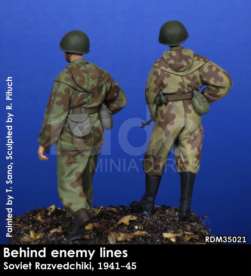 RADO Miniatures RDM35021 Soviet Razvedchiki, (1941-45) 1/35 – zdjęcie 4