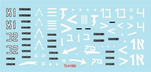 Star Decals 72-A1060 Israeli AFVs # 5 1960 and Six-Day War markings. M50 Super Sherman 1/72 – image 3
