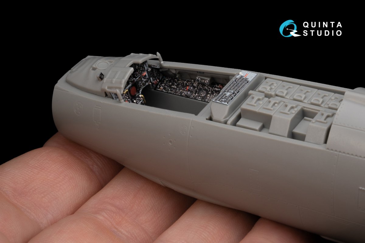 Quinta Studio QD48199 F-104G 3D-Printed &amp;amp; coloured Interior on decal paper (Kinetic) 1/48 – zdjęcie 9