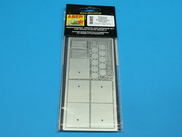 Aber 35A112 Side fuel tanks for soviet tanks KV type 1/35 – zdjęcie 3