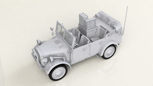 ICM 35583 le.gl.Einheitz-Pkw Kfz.2, WWII German Light Radio Communication Car 1/35 – image 3