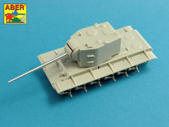 Aber 72L-70 Russian 107 mm ZIS-6 tank barrel for KV-2 1/72 – image 6