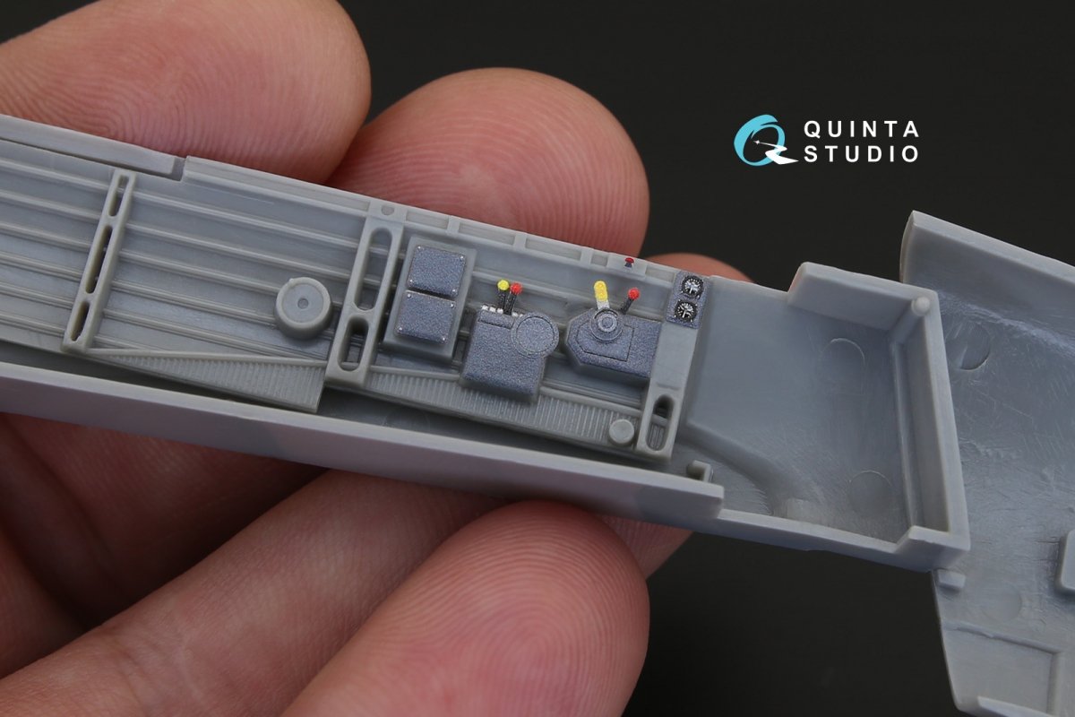 Quinta Studio QD48092 Ju 87D/G 3D-Printed &amp;amp; coloured Interior on decal paper (for Hasegawa kit) 1/48 – zdjęcie 8