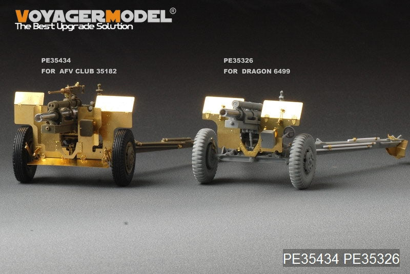 Voyager Model PE35434 WWII US 105mm Howitzer M2A1 For AFV CLUB 35182 1/35 – zdjęcie 6