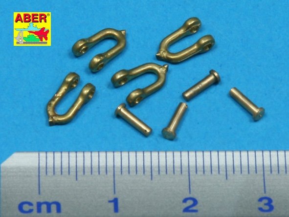 Aber R-14 Early model shackle for Pz.Kpfw.V Panther x4 pcs 1/35 – zdjęcie 2