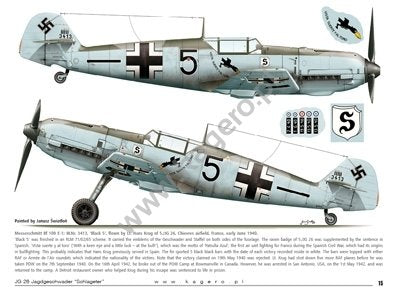 Kagero 97006 JG 26 Jagdeschwader &amp;quot;Schlagater&amp;quot;(decals) EN – Bild 4