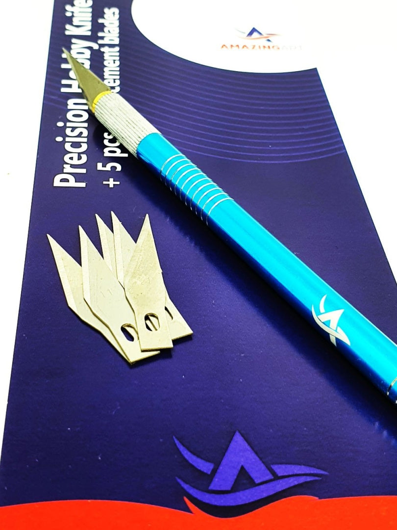 Amazing Art 15832 Skalpel modelarski Lagoon + 5 Ostrzy – zdjęcie 2