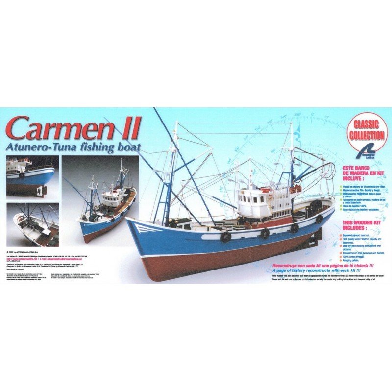 Artesania Latina 18030 Carmen II 1/40 – zdjęcie 2
