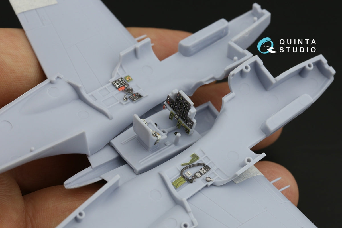 Quinta Studio QD72133 P-40B 3D-Printed colored Interior on decal paper (Airfix) 1/72 – image 9