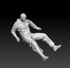Glowel Miniatures 35007 Wounded panzer crewman and comrade 1/35 – zdjęcie 4