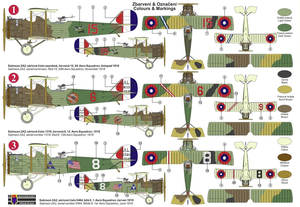 Kovozavody Prostejov KPM0327 Salmson Sal.2A2 „USAS Services“ 1/72 – zdjęcie 2