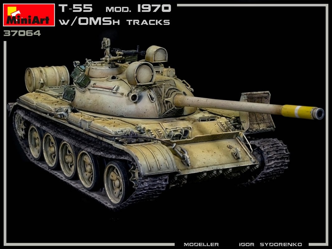 MiniArt 37064 T-55 Mod. 1970 with OMSh tracks 1/35 – image 2
