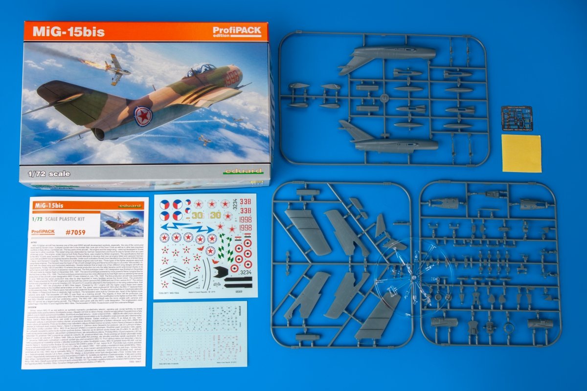 Eduard 7059 MiG-15bis 1/72 – zdjęcie 11