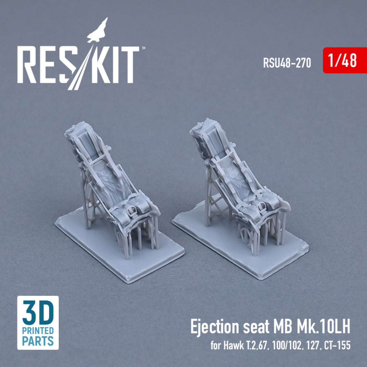 RESKIT RSU48-0270 EJECTION SEAT MB MK.10LH FOR HAWK T.2,67,100/102,127,CT-155 (3D PRINTED) 1/48 – zdjęcie 2