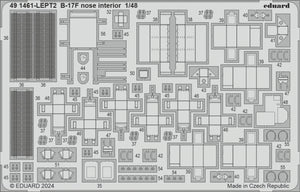 Eduard 491461 B-17F nose interior 1/48 – image 2