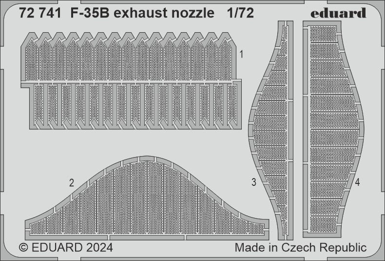 Eduard BIG72184 F-35B detail set Tamiya 1/72 – image 4