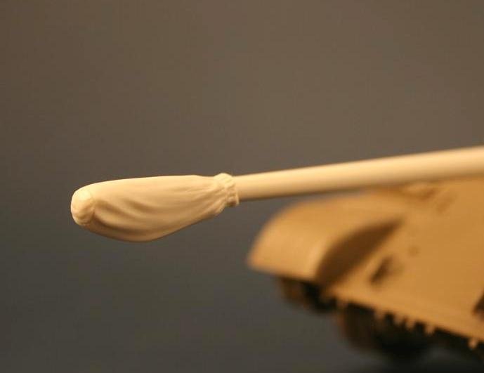 Canon Panzer Art RE35-102 avec housse en toile pour chars T-54/T-55, échelle 1/35 – image 4