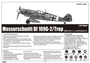 Trumpeter 02295 Messerschmitt Bf 109G-2/Trop 1/32 – Bild 2