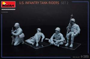 MiniArt 53035 US Infantry Tank Riders. Set 2 1/35 – image 2