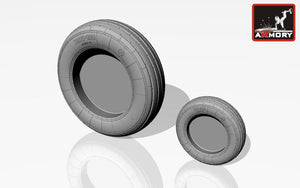 Armory Models AW48015 Mikoyan MiG-25 Foxbat wheels 1/48 – zdjęcie 4