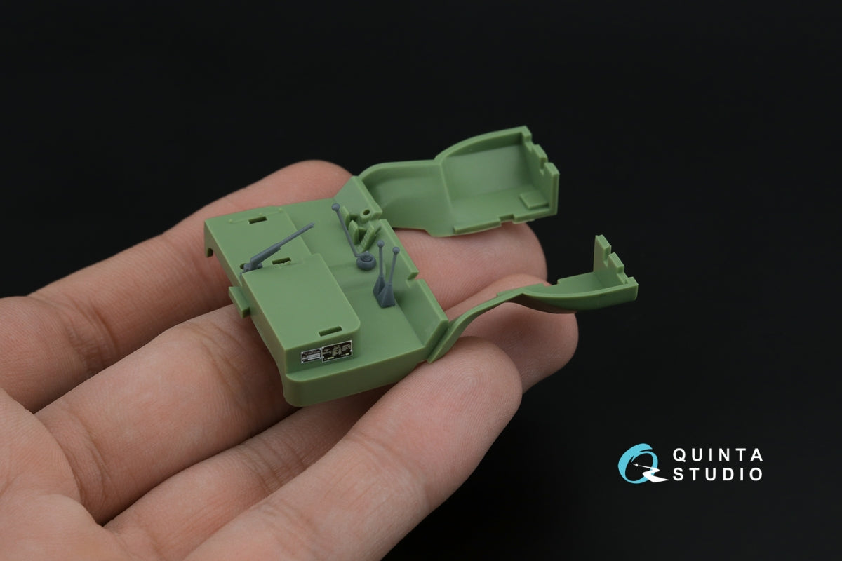 Quinta Studio QD+48569 APA-5D 3D-Printed &amp;amp; coloured Interior on decal paper (KittyHawk/Zimi model) (with 3D-printed resin parts) 1/48 – zdjęcie 7
