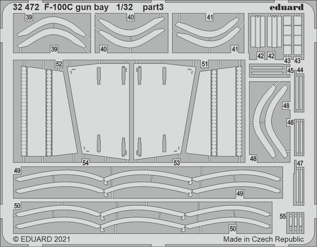 Eduard BIG33137 F-100C PART II TRUMPETER 1/32 – image 5