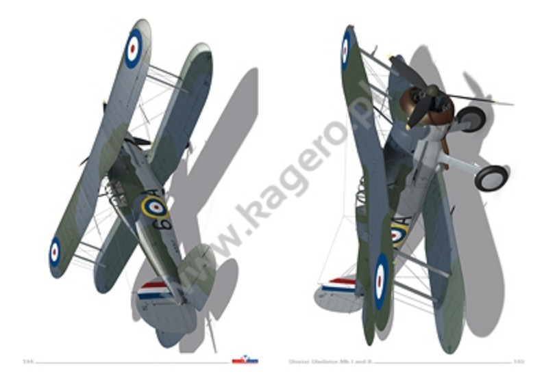 Kagero 3065 Gloster Gladiator Mk I and II (And Sea Gladiator) EN – zdjęcie 5