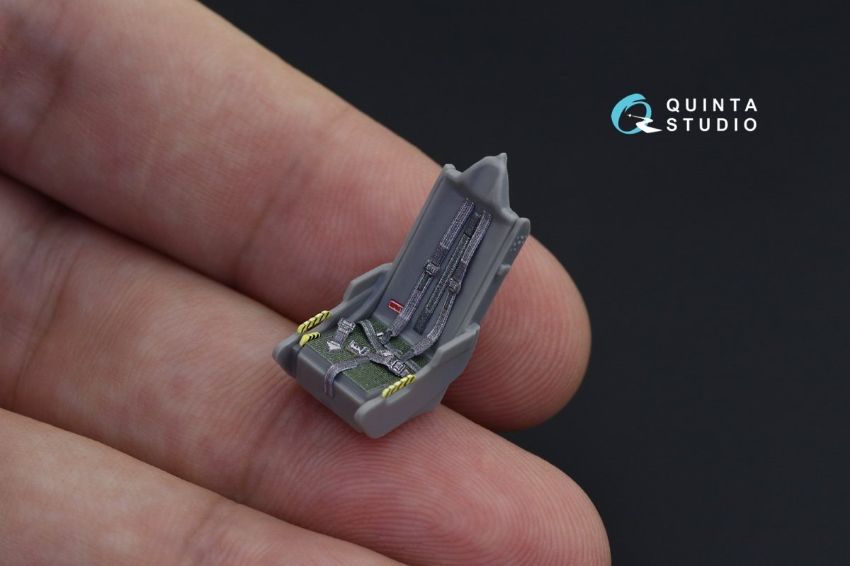Quinta Studio QD48220 F-5A 3D-Printed &amp;amp; colored Interior on decal paper (Kinetic) 1/48 – image 7