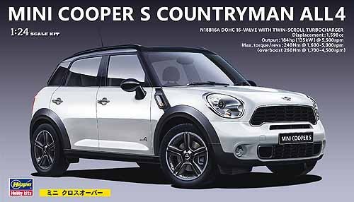 Hasegawa CD21 MINI COOPER S COUNTRYMAN ALL4 1/24